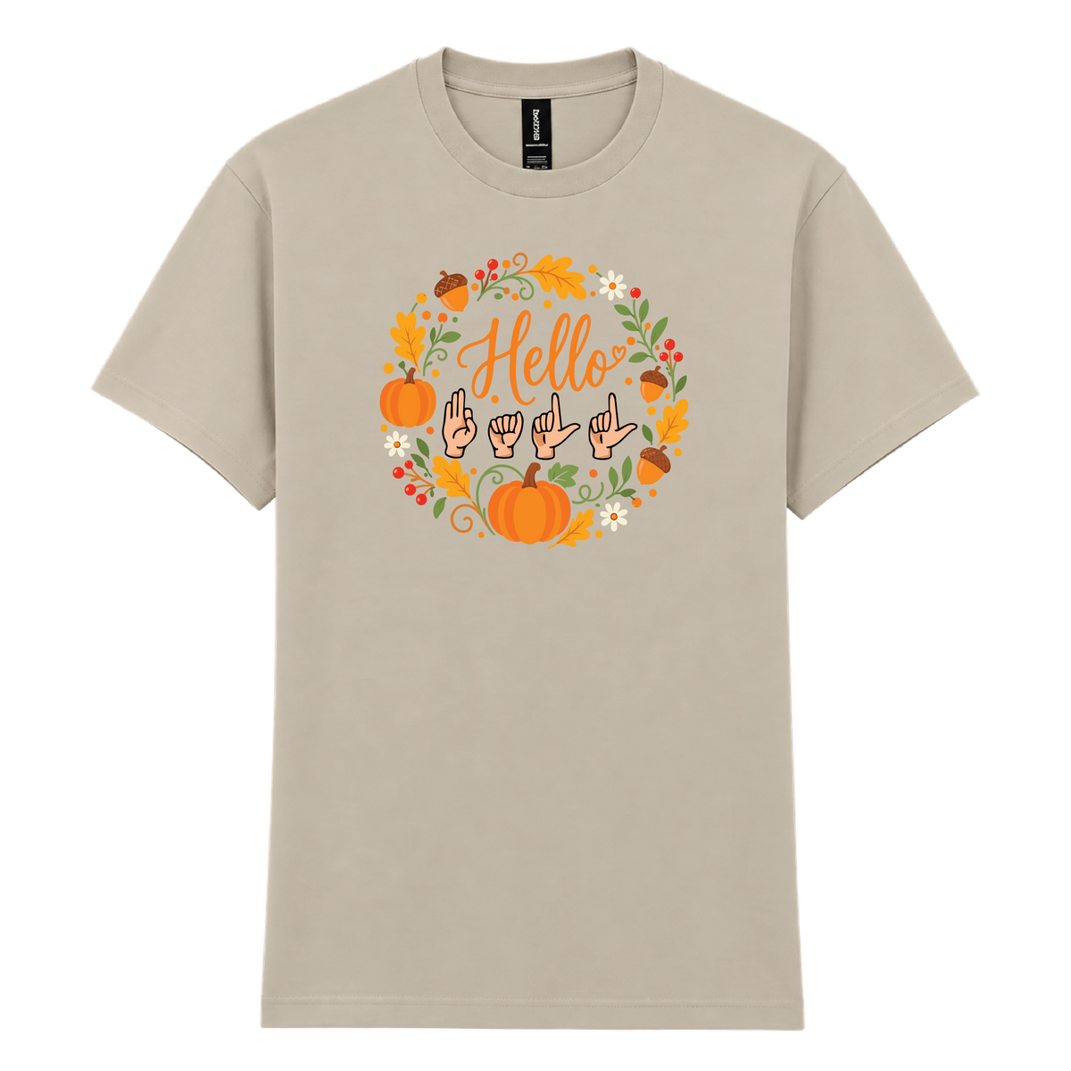 Hello Fall ASL T-shirt